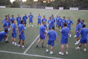 Entrenamiento del San Rafael