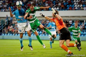 Juan Carlos Pozo en la liga de Eslovaquia