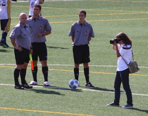 Carmen coll, en acción el pasado domingo en el Miguel Nadal.