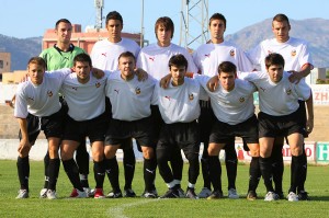 Alineación del Constancia que venció a la Peña