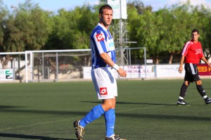 Si edu marca el At. Baleares gana. Foto O. Riera