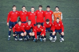 Plantilla del girona que perdió con el Lleida