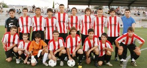 Cadete 1ªReg de Es Pla-Montuiri que jugó el Torneo de la Luz