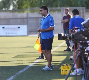 Pere Mariano ayer en Campos