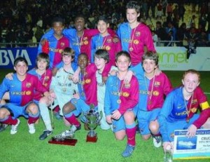 El FC Barcelona, campeón del Torneo de Arnedo