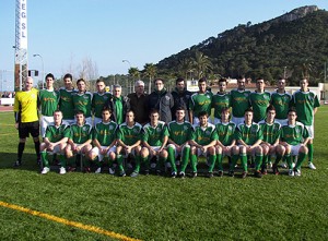 Plantilla del Escolar de la pasada temporada, foto de archivo