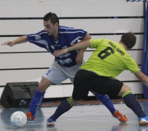 Un partido jugado entre el Gasifred y Fisiomedia Manacor. M. COPA