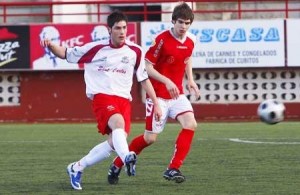 Ángel en el partido Sant Carles - Ibiza de la pasada temporada