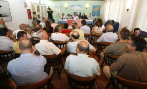 Imagen de la asamblea celebrada el pasado 22 de junio en el hotel Ibiza Playa. VICENT MARÍ