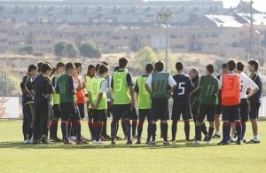 La Selección Sub-17 con Gines Melendez