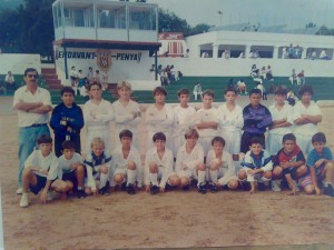 Peña Deportiva Santa Eulalia, alevin temp.94-95. Pulsa sobre la foto para ampliarla