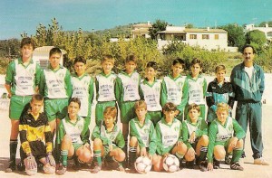 CD. AA.VV Son Cotoner (Palma) Infantil, Temp 94-95. Pulsa sobre la foto para ampliarla.