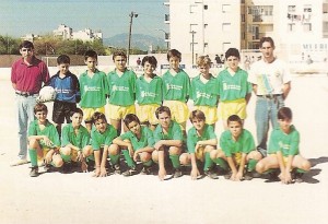 CD AT Rafal (Palma) Benjamín CIM, Temp. 94-95. Pulsa sobre la foto para ampliarla.