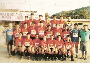 CF Pollensa Cadete, Temp. 94-95. Pulsa sobre la foto para ampliarla.