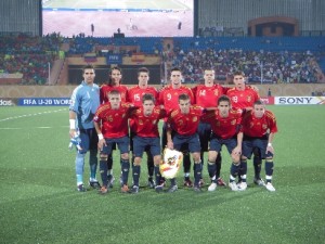 España Sub-20 vence a Venezuela