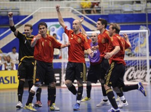 ESPAÑA F SALA Una celebración de España. DI