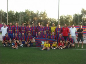 Equipo de la Penya Els Tamarells