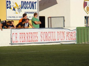 Partido suspendido en Ferreries