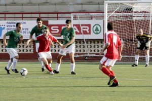 Jugada del partido. Gentileza de UH Ibiza