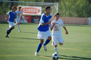 Un instante del Sant Rafel-Peña Deportiva.  LUIS HERRERA