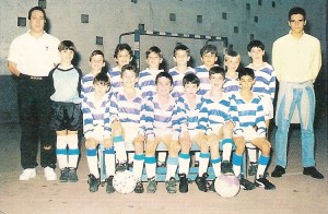 CD P Ramon Llull (Palma) Benjamín F7, Temp. 94-95. Pulsa sobre la foto para ampliarla.