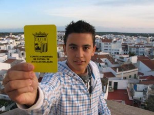 Santi. Se muestra muy ilusionado con su faceta de trencilla 