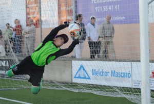 Aaron portero del Manacor, de lo mejor de la categoría en su puesto