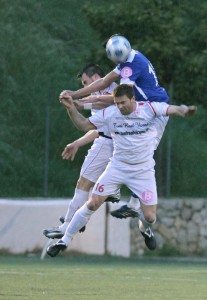 Ramiro en el partido del Llosetense