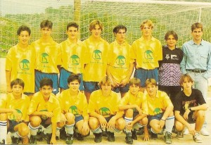 PTO Pollensa CF Cadete, Temp. 94-95. Pulsa sobre la foto para ampliarla.