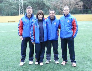 Los técnicos de la Selección Sub-16 de la pasada temporada