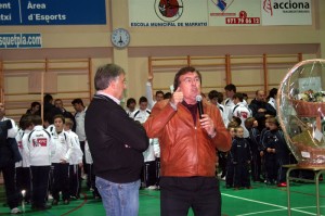 Miguel Bestard en un momento de la presentación del Pla de Na Tesa