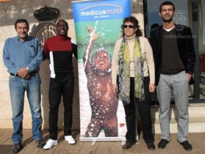 Pierre Webó apoya la campaña para la erradicación de la malaria