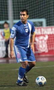 Silvano, jugador del Tercera División del Arenal.
