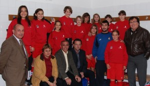 Miguel Bestard con la Selección Sub-12 Femenina