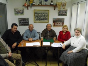 Momento de la rueda de prensa