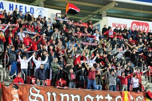 Si de algo no pasa desapercibido en el Son Moix son los SUPPORTERS del Mallorca