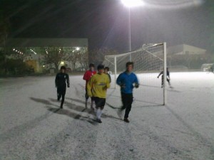 Entrenamiento en Sa Pobla. Foto Sergio Sanz