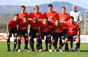 Un once titular del Mallorca B esta temporada. 