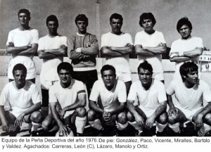 Equipo de la Peña de 1976