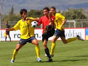 Torneo de fútbol juvenil en Portugal