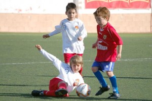 El Portmany A acabó cediendo ante el Ibiza por 2-3.  LUIS HERRERA