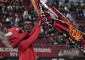 La afición con el Mallorca