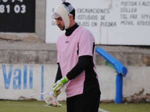 Mario Castiñeiras portero del Soller