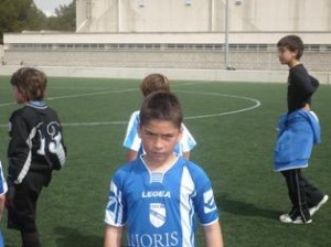 Jonathan, jugador destacado por su juego en el partido