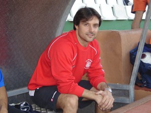 Julián Marcos entrenador de la Peña Deportiva B