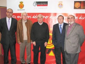 Roig, Buades, Forteza, Vidal y Llabrés en la presentación del acto