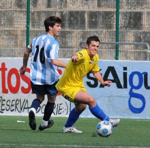 Gaby se lesiona frente a La Salle